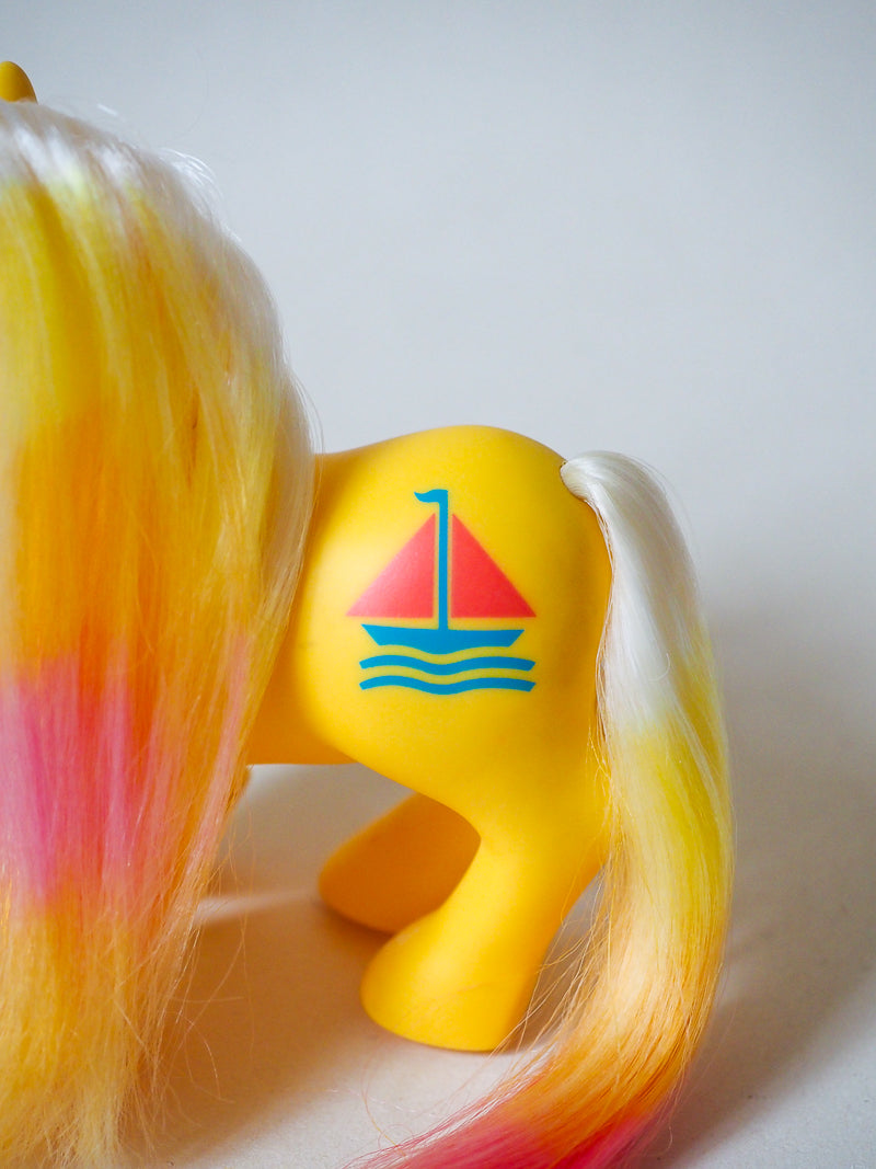 Mon Petit Poney G1 - Daddy Sunbright - Family Friends - rare - 85