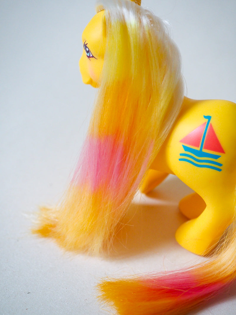 Mon Petit Poney G1 - Daddy Sunbright - Family Friends - rare - 85