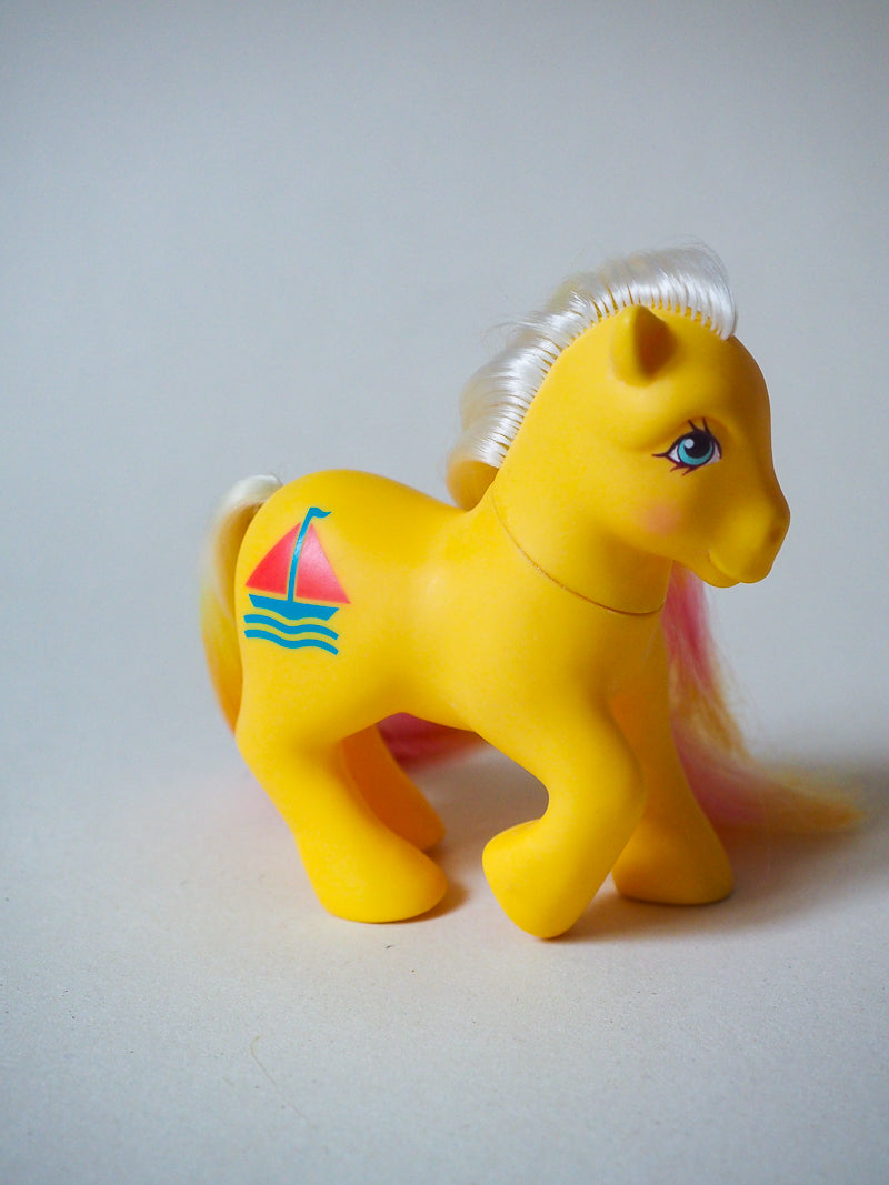 Mon Petit Poney G1 - Daddy Sunbright - Family Friends - rare - 85