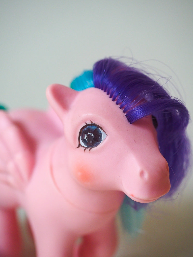 Mon Petit Poney G1 - Whizzer / Prunelle - Twinkle Eye Pony - Oeil pierre précieuse - Hong Kong 85