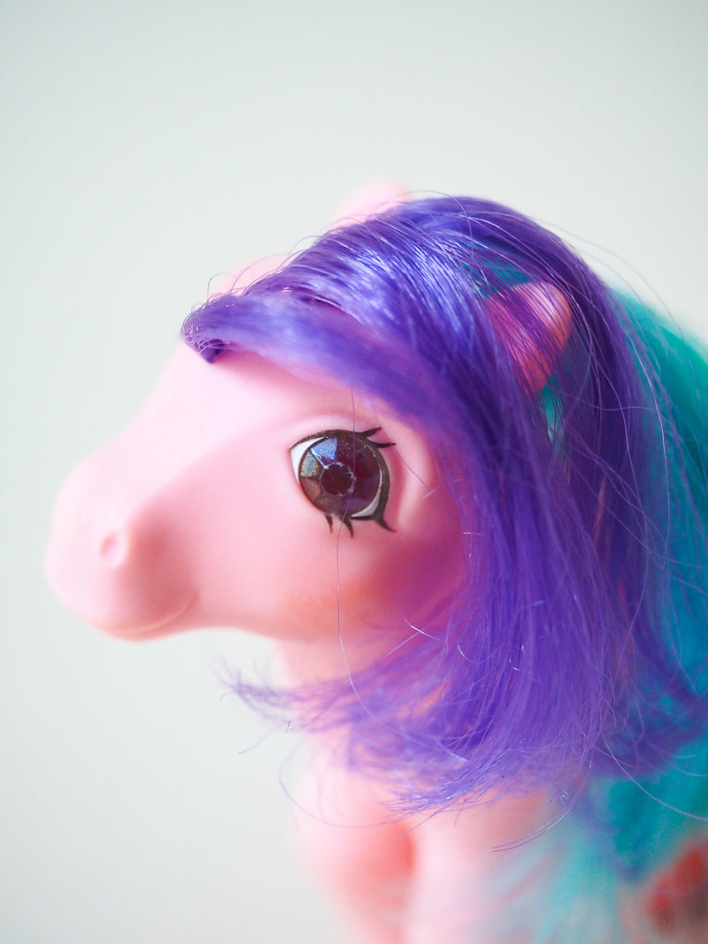 Mon Petit Poney G1 - Whizzer / Prunelle - Twinkle Eye Pony - Oeil pierre précieuse - Hong Kong 85
