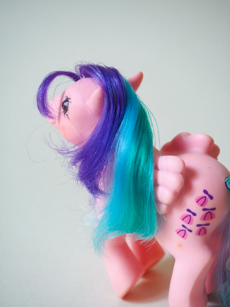 Mon Petit Poney G1 - Whizzer / Prunelle - Twinkle Eye Pony - Oeil pierre précieuse - Hong Kong 85