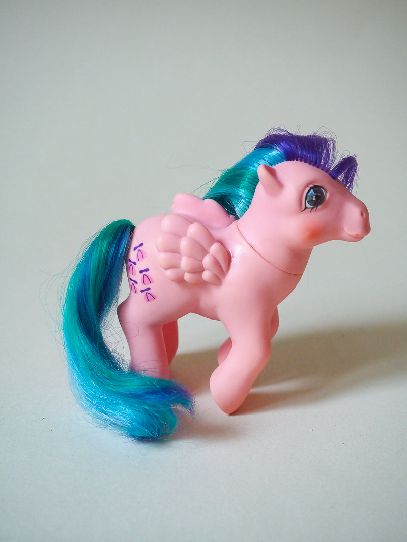 Mon Petit Poney G1 - Whizzer / Prunelle - Twinkle Eye Pony - Oeil pierre précieuse - Hong Kong 85
