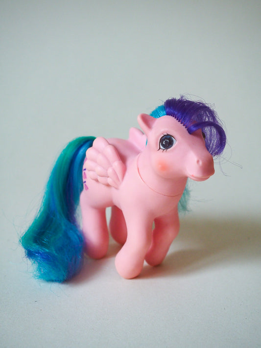 Mon Petit Poney G1 - Whizzer / Prunelle - Twinkle Eye Pony - Oeil pierre précieuse - Hong Kong 85