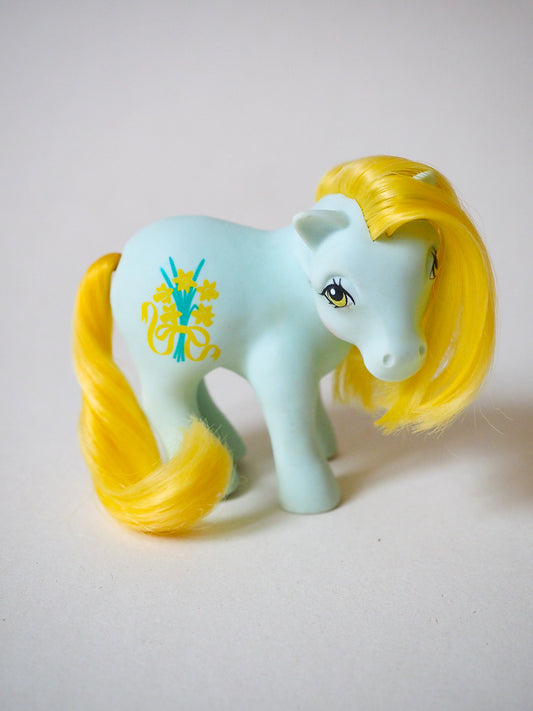 Mon Petit Poney G1 - Daffodil / jonquilles - Flower Pony - rare - 83