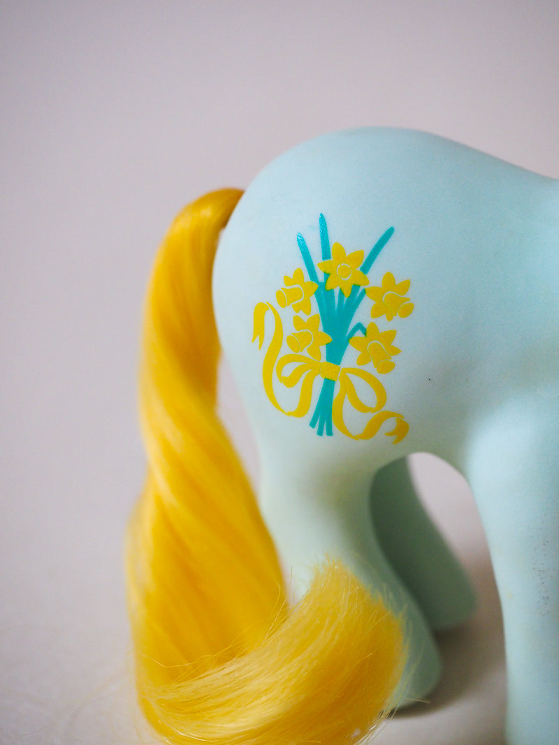 Mon Petit Poney G1 - Daffodil / jonquilles - Flower Pony - rare - 83
