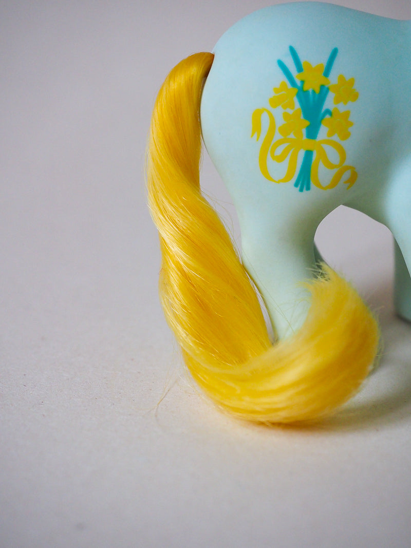 Mon Petit Poney G1 - Daffodil / jonquilles - Flower Pony - rare - 83