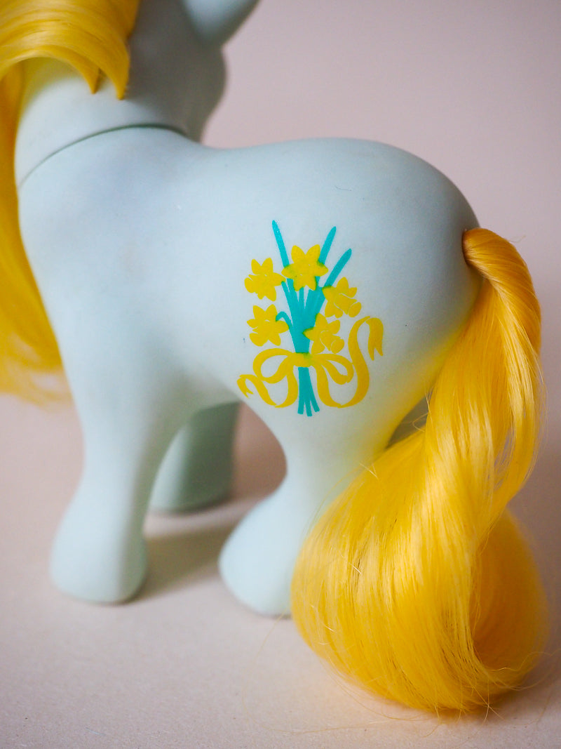 Mon Petit Poney G1 - Daffodil / jonquilles - Flower Pony - rare - 83
