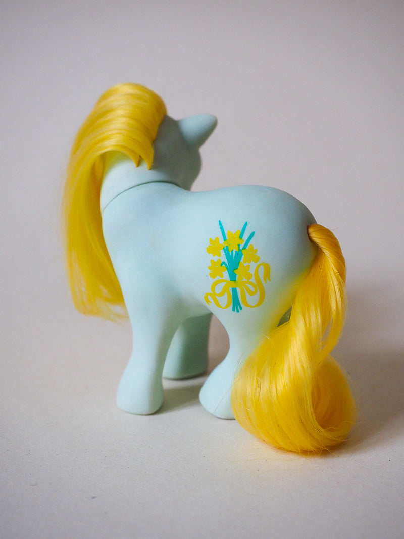 Mon Petit Poney G1 - Daffodil / jonquilles - Flower Pony - rare - 83