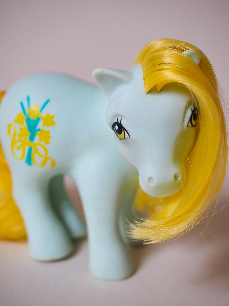 Mon Petit Poney G1 - Daffodil / jonquilles - Flower Pony - rare - 83