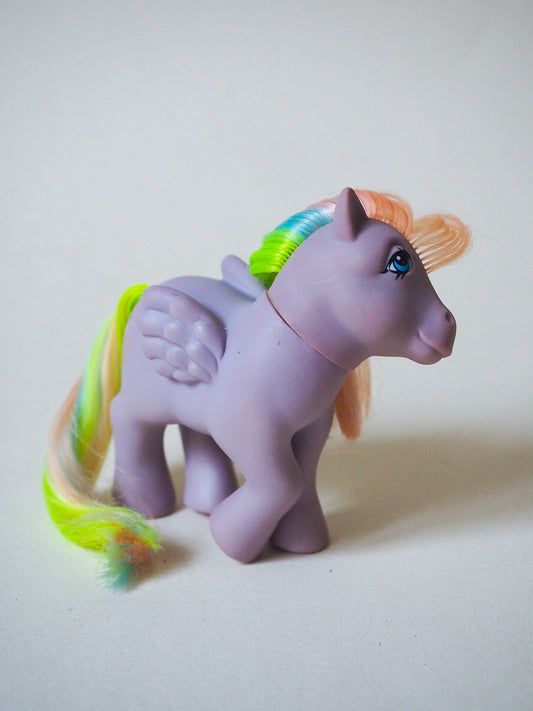 Mon Petit Poney G1 - Tickle / Plume -  Rainbow Pony - Spain - 86