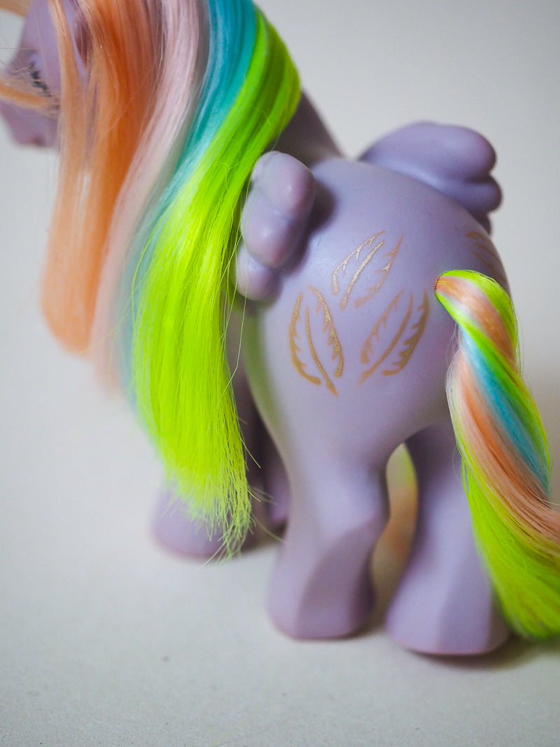 Mon Petit Poney G1 - Tickle / Plume -  Rainbow Pony - Spain - 86