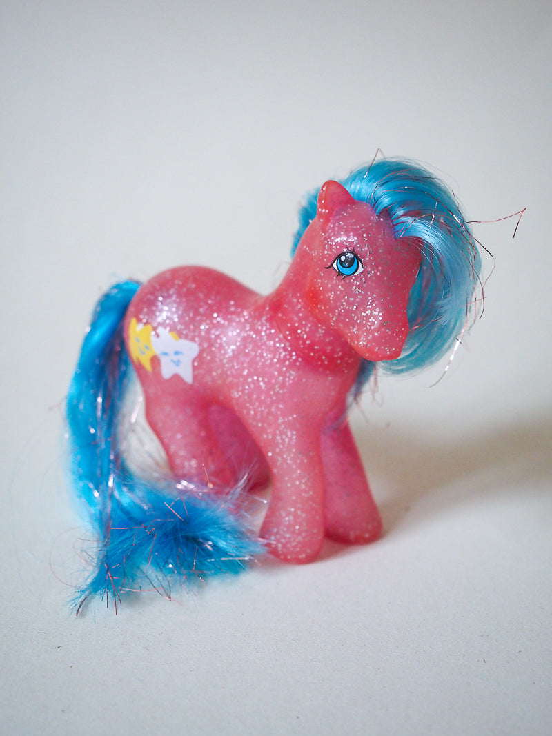 Mon Petit Poney G1 - Star dancer - Sparkle Pony - pailleté - étoiles de mer - rare - 87