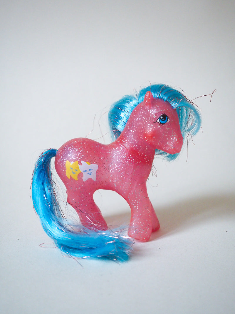 Mon Petit Poney G1 - Star dancer - Sparkle Pony - pailleté - étoiles de mer - rare - 87