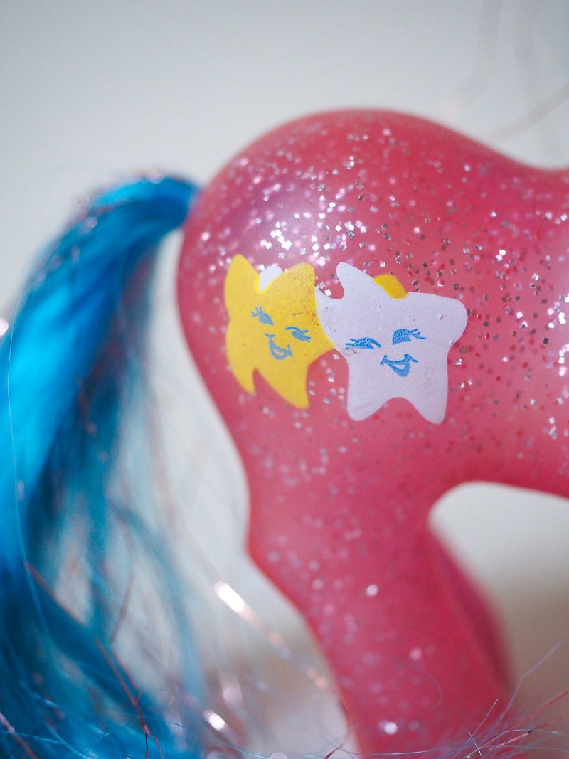 Mon Petit Poney G1 - Star dancer - Sparkle Pony - pailleté - étoiles de mer - rare - 87