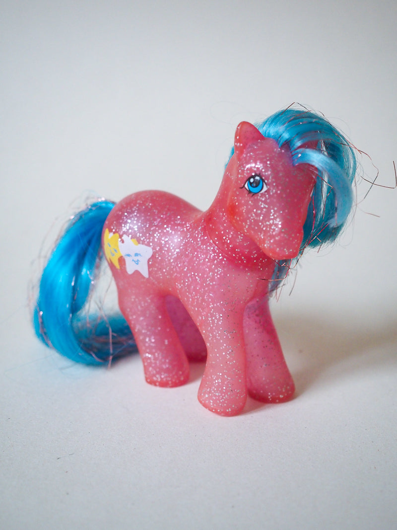 Mon Petit Poney G1 - Star dancer - Sparkle Pony - pailleté - étoiles de mer - rare - 87