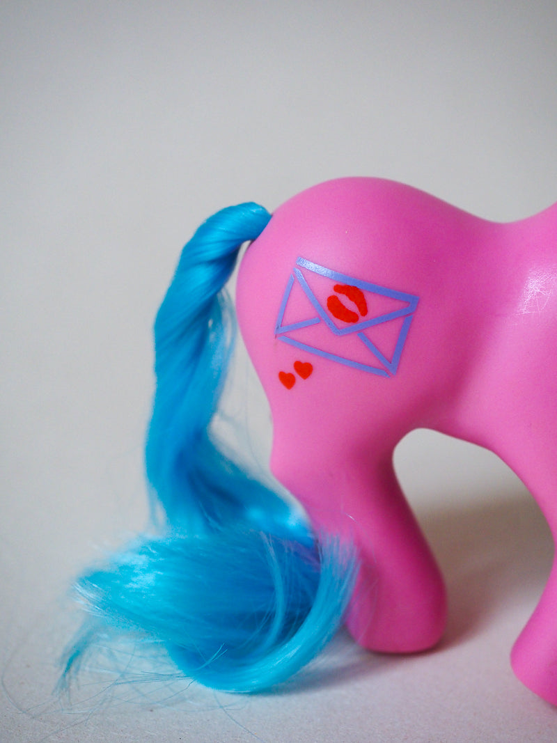 Mon Petit Poney G1 - Kiss 'n Tell - Sweet Kisses - rare - 87