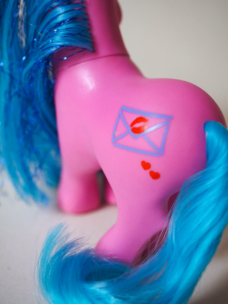Mon Petit Poney G1 - Kiss 'n Tell - Sweet Kisses - rare - 87