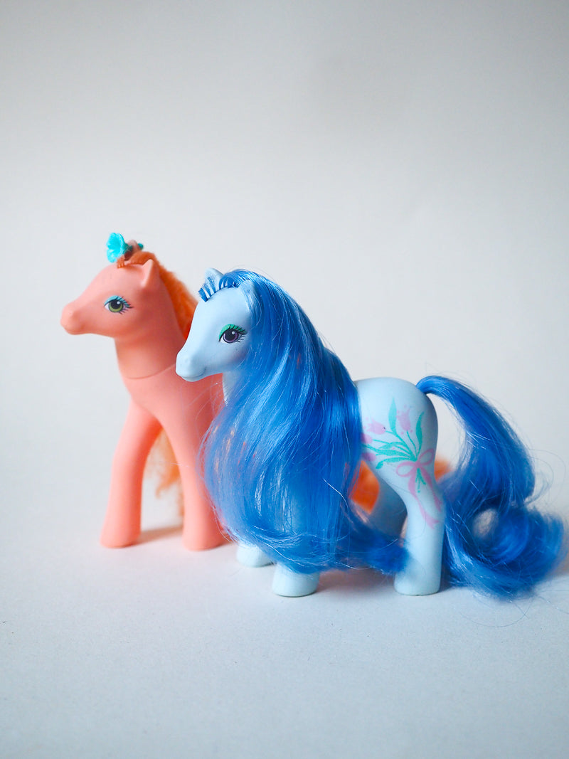 Lot de 2 - Mon Petit Poney G2 - Wild Flower et Flower Burst - Sweetheart Sister Ponies - 88