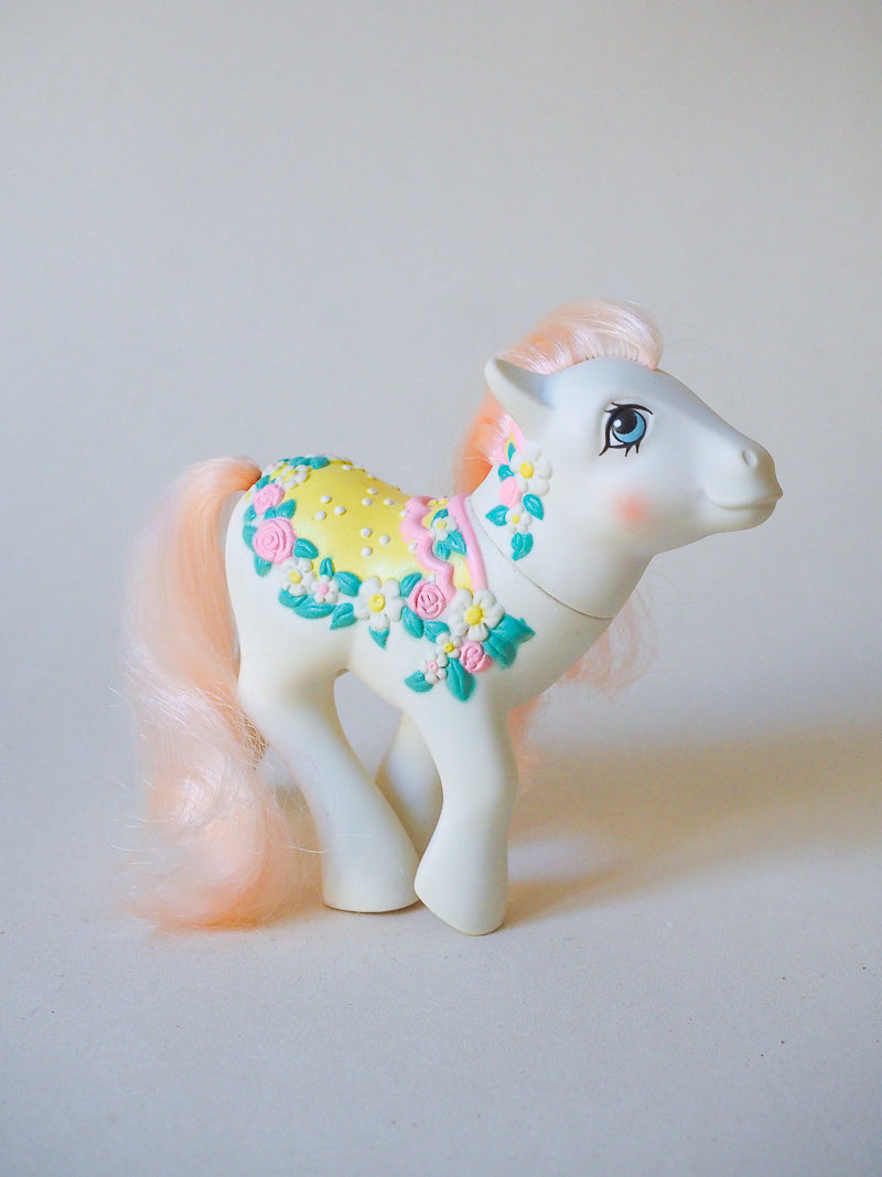 Mon Petit Poney G1 - Flower bouquet / Bouquet de fleurs - Merry Go Round pony -  89