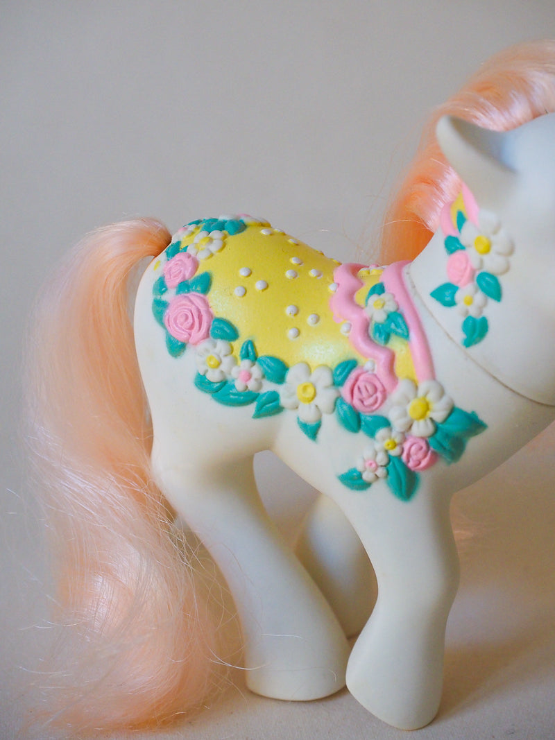 Mon Petit Poney G1 - Flower bouquet / Bouquet de fleurs - Merry Go Round pony -  89