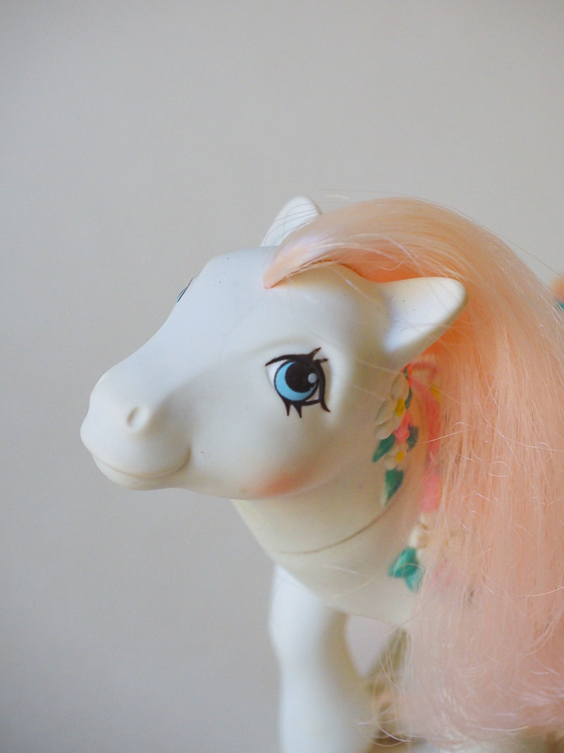 Mon Petit Poney G1 - Flower bouquet / Bouquet de fleurs - Merry Go Round pony -  89