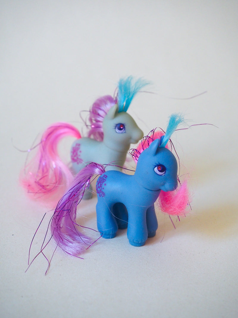 Lot de 2 - Mon Petit Poney G2 - jumelles Princesse Star / Sparkle et Princesse Strass / Jewel - Royal Twin Baby Pony - bébé - 99