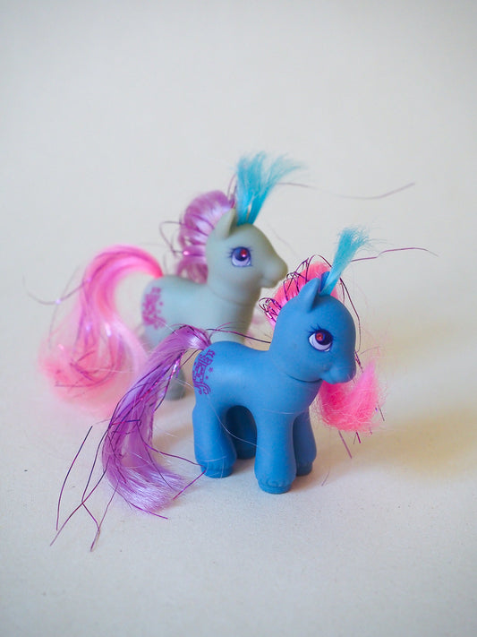 Lot de 2 - Mon Petit Poney G2 - jumelles Princesse Star / Sparkle et Princesse Strass / Jewel - Royal Twin Baby Pony - bébé - 99