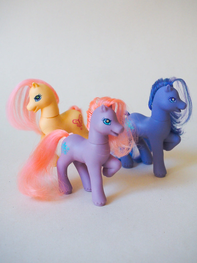 Lot de 3 - Mon Petit Poney G2 - Secret Surprise Friends - année 1 - 97