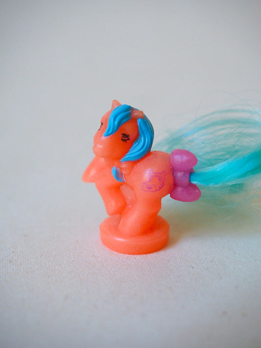 Mon Petit Poney G1 - Figurine Ponytail Ponies - orange  - 89
