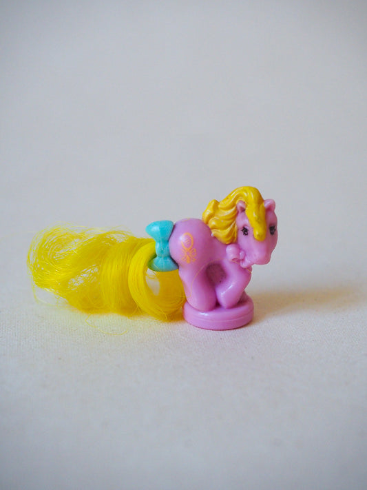 Mon Petit Poney G1 - Figurine Ponytail Ponies - violet  - 89