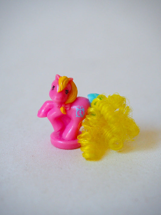 Mon Petit Poney G1 - Figurine Ponytail Ponies - rose  - 89 (2)