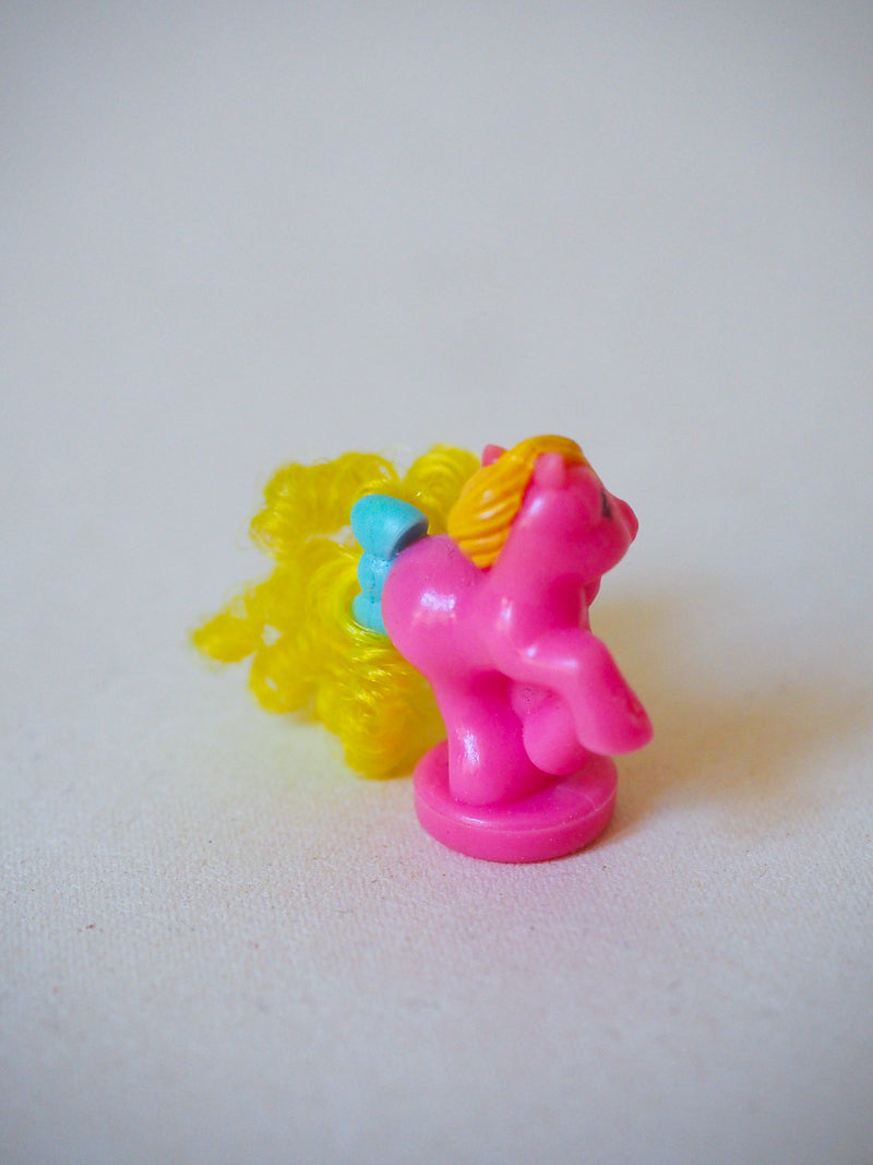 Mon Petit Poney G1 - Figurine Ponytail Ponies - rose  - 89 (2)