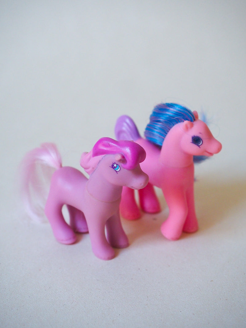 Lot de 2 - Mon Petit Poney G2 - Sundance / Farceur et Sweet Berry / Gourmandine - Mc Donalds Happy Meal - 98