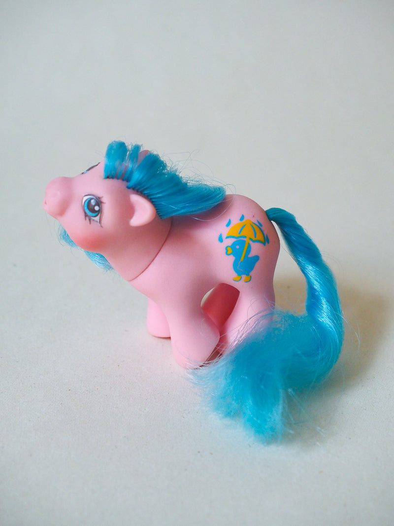 Mon Petit Poney G1 - Baby Rainfeather / Fleur De Pluie - Drink 'n Wet Pony - bébé - 89