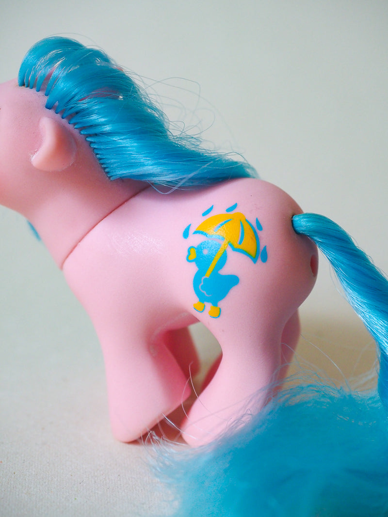 Mon Petit Poney G1 - Baby Rainfeather / Fleur De Pluie - Drink 'n Wet Pony - bébé - 89
