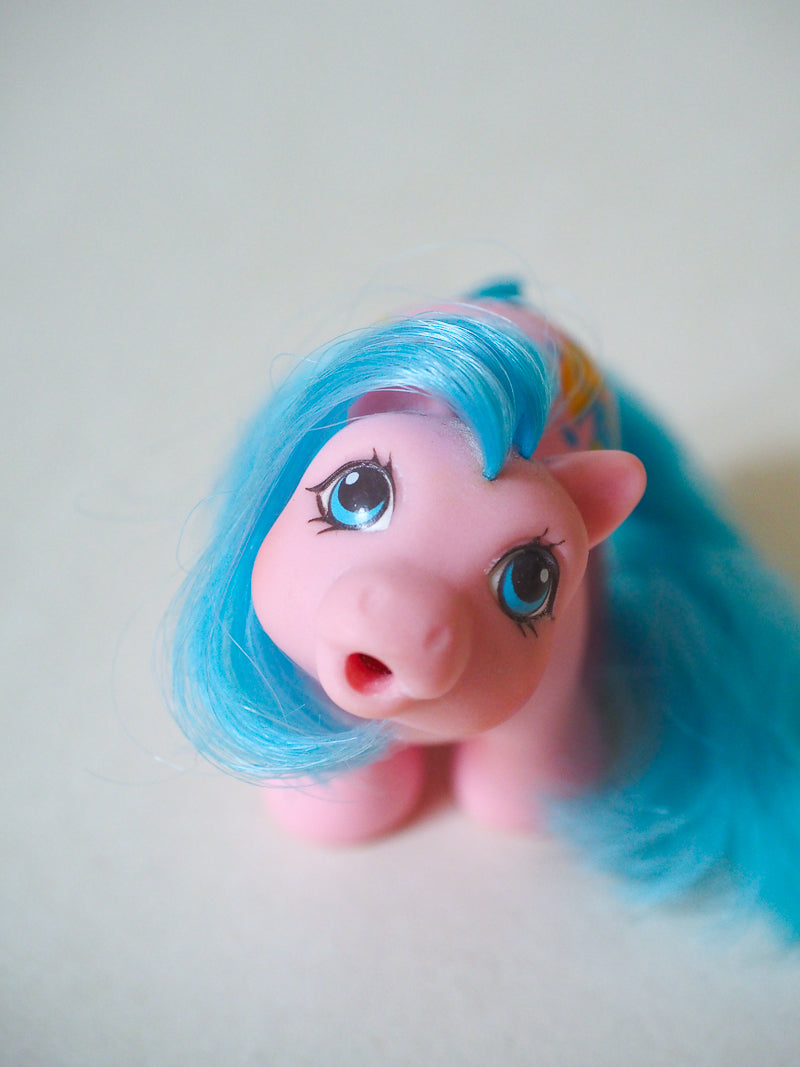 Mon Petit Poney G1 - Baby Rainfeather / Fleur De Pluie - Drink 'n Wet Pony - bébé - 89