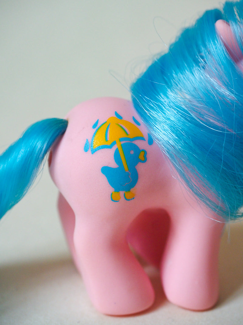Mon Petit Poney G1 - Baby Rainfeather / Fleur De Pluie - Drink 'n Wet Pony - bébé - 89