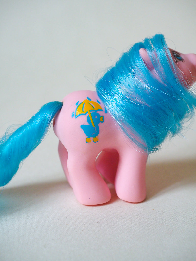 Mon Petit Poney G1 - Baby Rainfeather / Fleur De Pluie - Drink 'n Wet Pony - bébé - 89