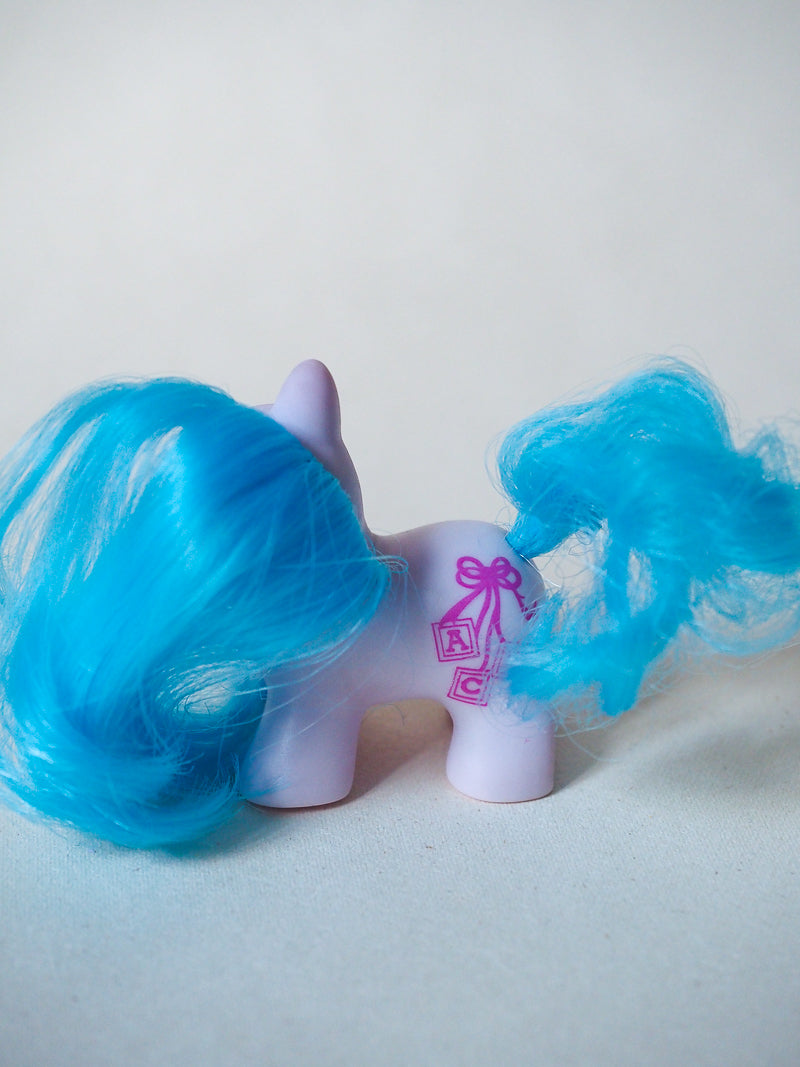 Lot de 2 - bébés Mon Petit Poney G1 - Little Giggles et Little Honey Pie - Teeny Weeny - 89