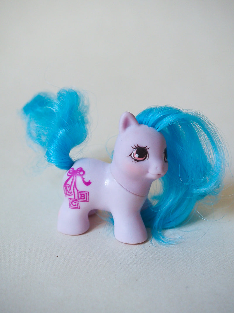 Lot de 2 - bébés Mon Petit Poney G1 - Little Giggles et Little Honey Pie - Teeny Weeny - 89