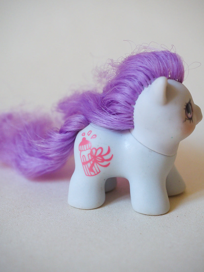 Lot de 2 - bébés Mon Petit Poney G1 - Little Giggles et Little Honey Pie - Teeny Weeny - 89