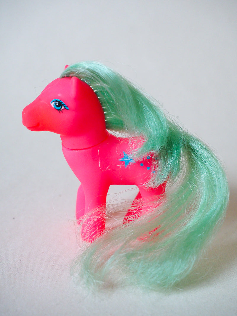 Lot de deux bébés poneys vintage