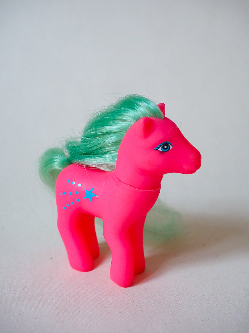 Lot de deux bébés poneys vintage