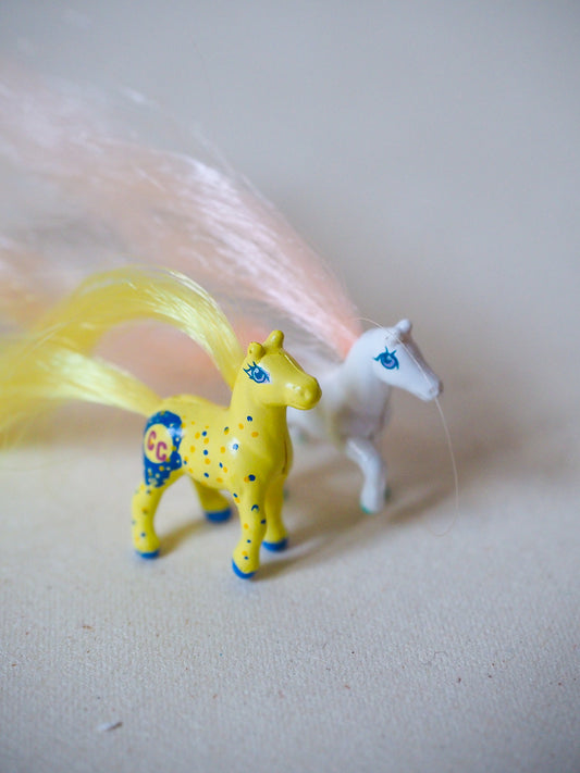 Figurines Little Beauties lot de 2 - poney à coiffer