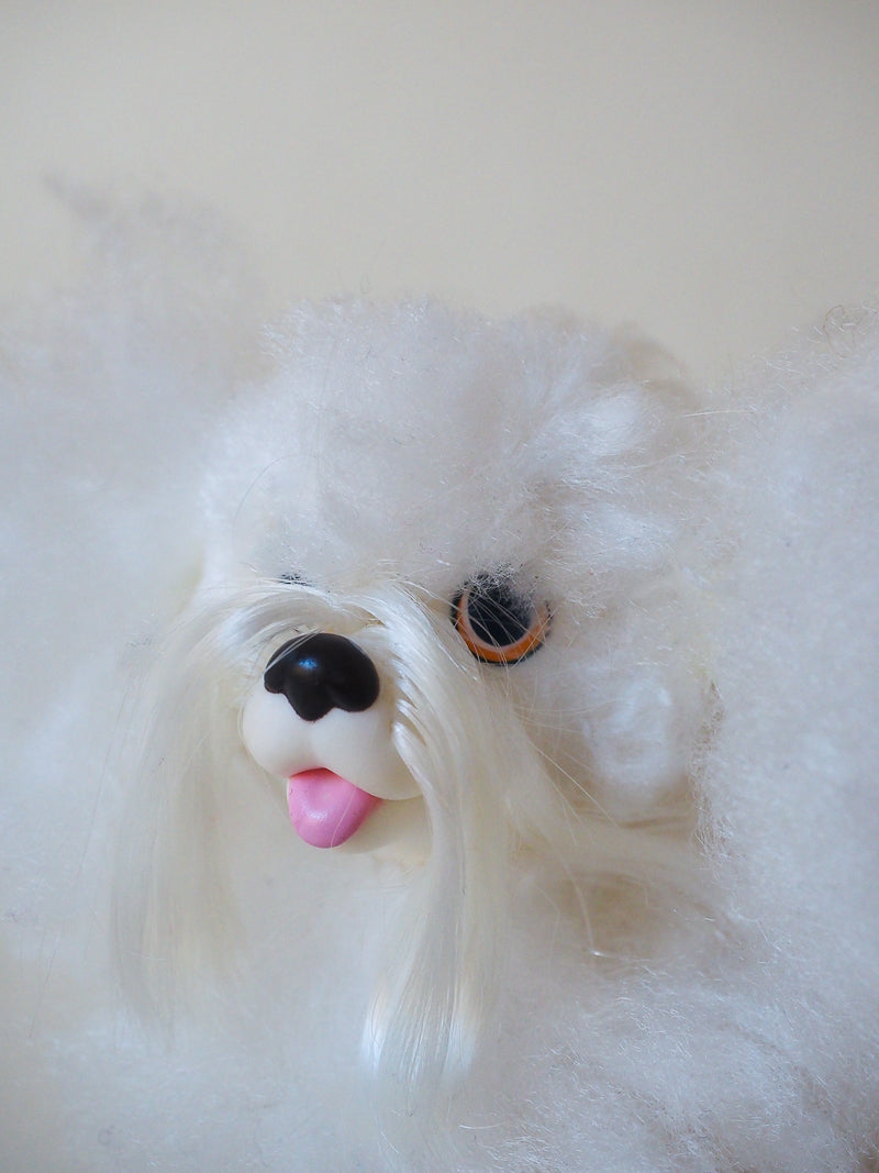 Sweetie Pups Hasbro 1989 – chien bichon maltais vintage - figurine