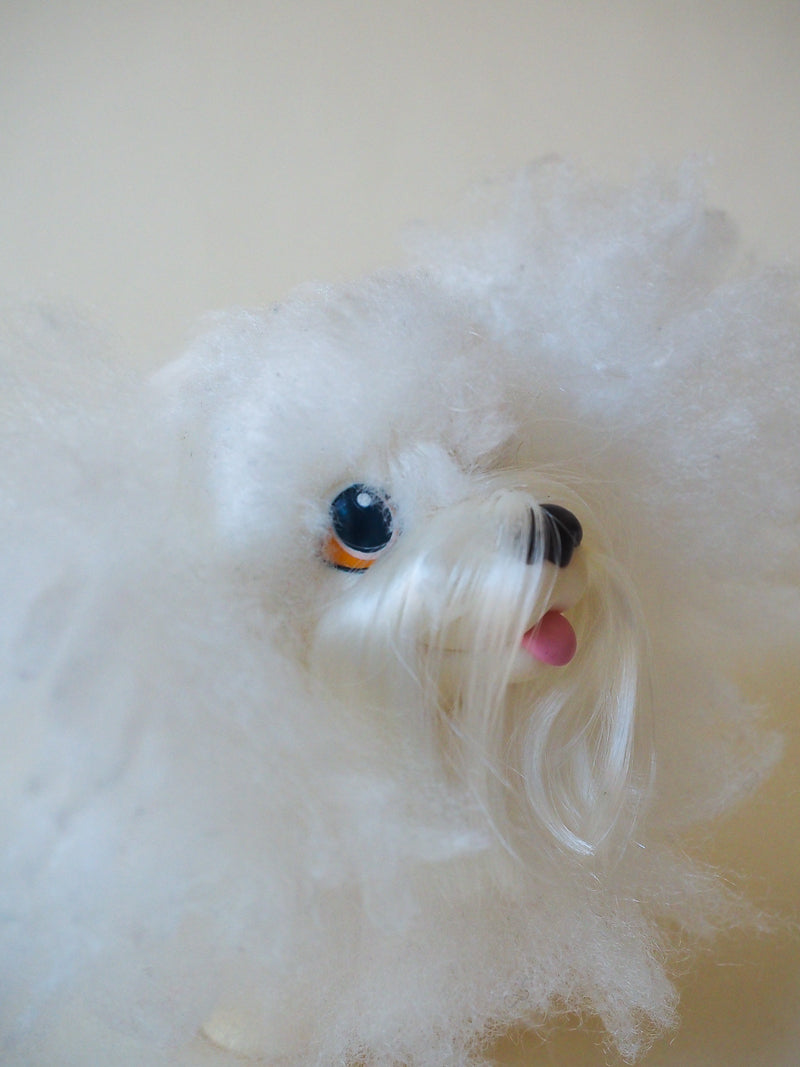 Sweetie Pups Hasbro 1989 – chien bichon maltais vintage - figurine