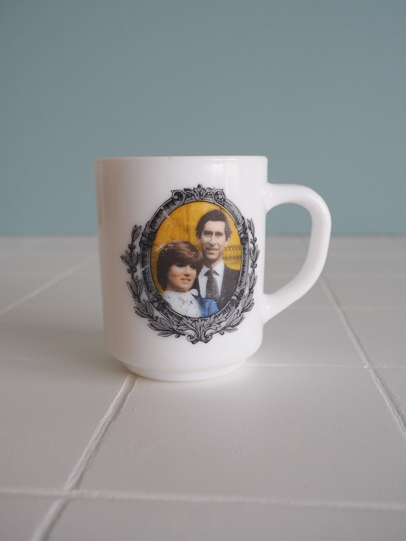 Mug Diana et prince Charles vintage