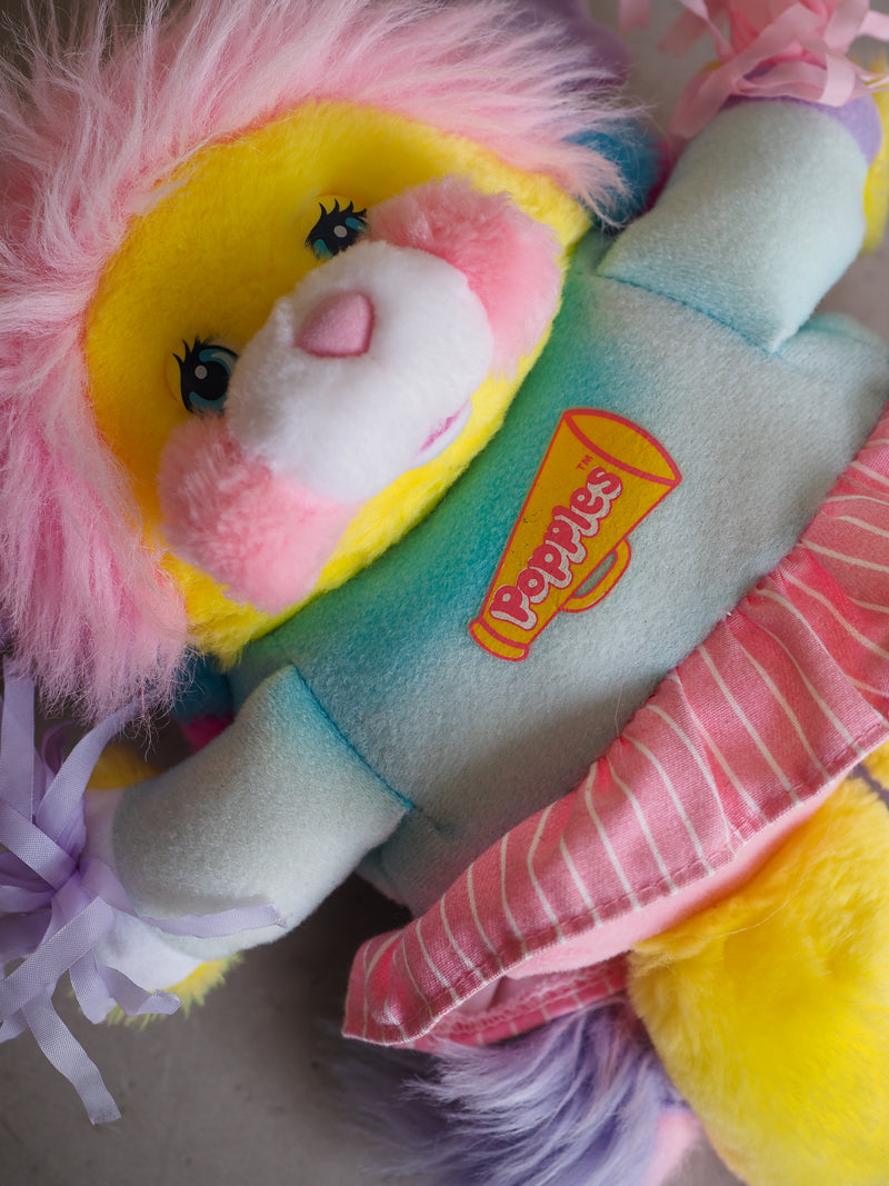 Popples Pom Pom girl vintage