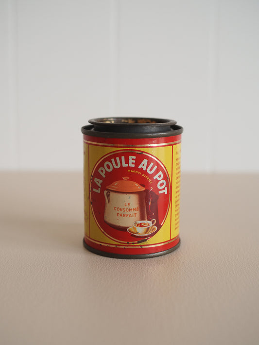 Petite boite ancienne La poule au pot